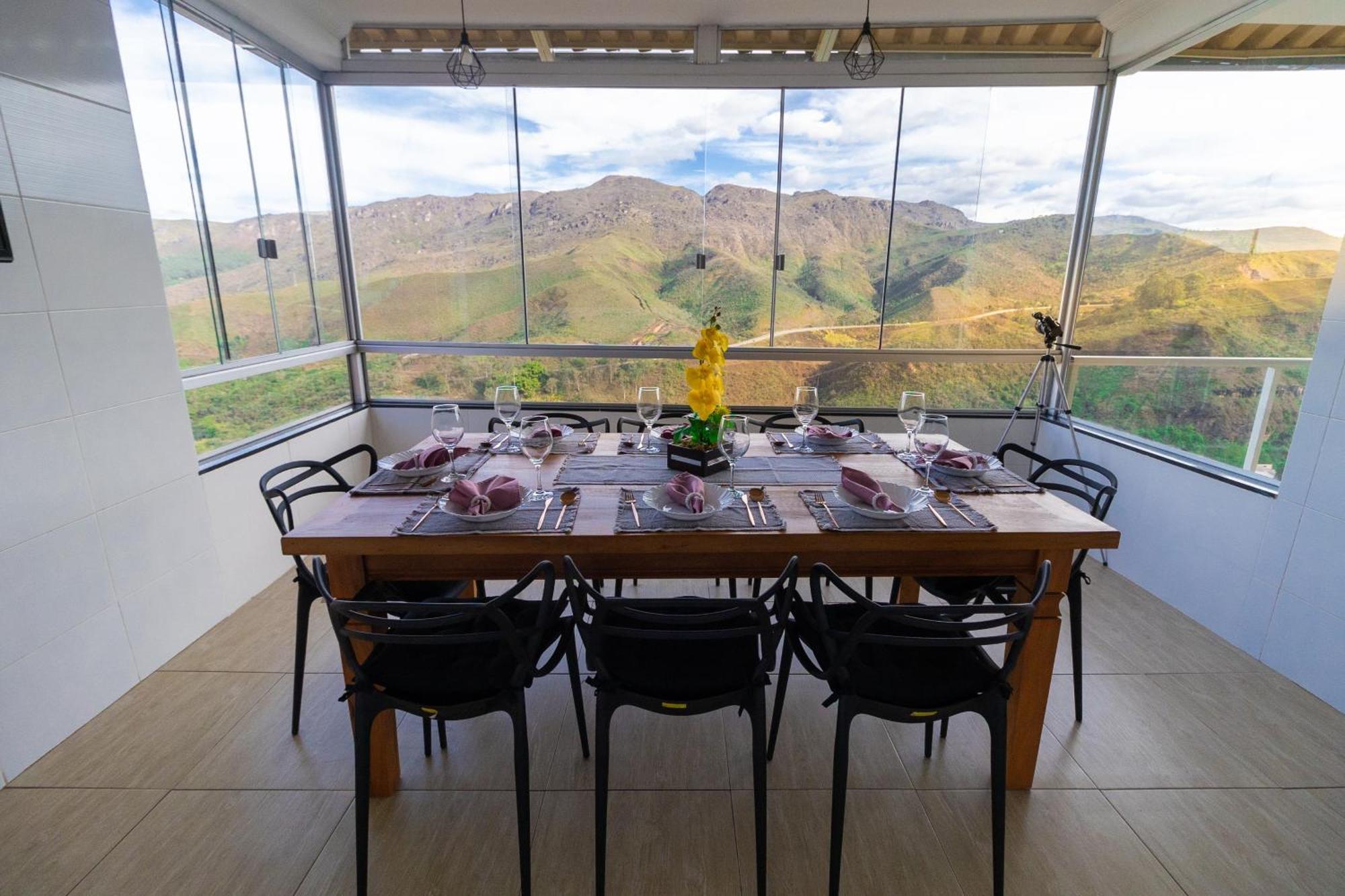 Ate 8 Hospedes, Linda Vista, Piscina, Salao De Jogos E Brinquedoteca オウロ・プレット エクステリア 写真