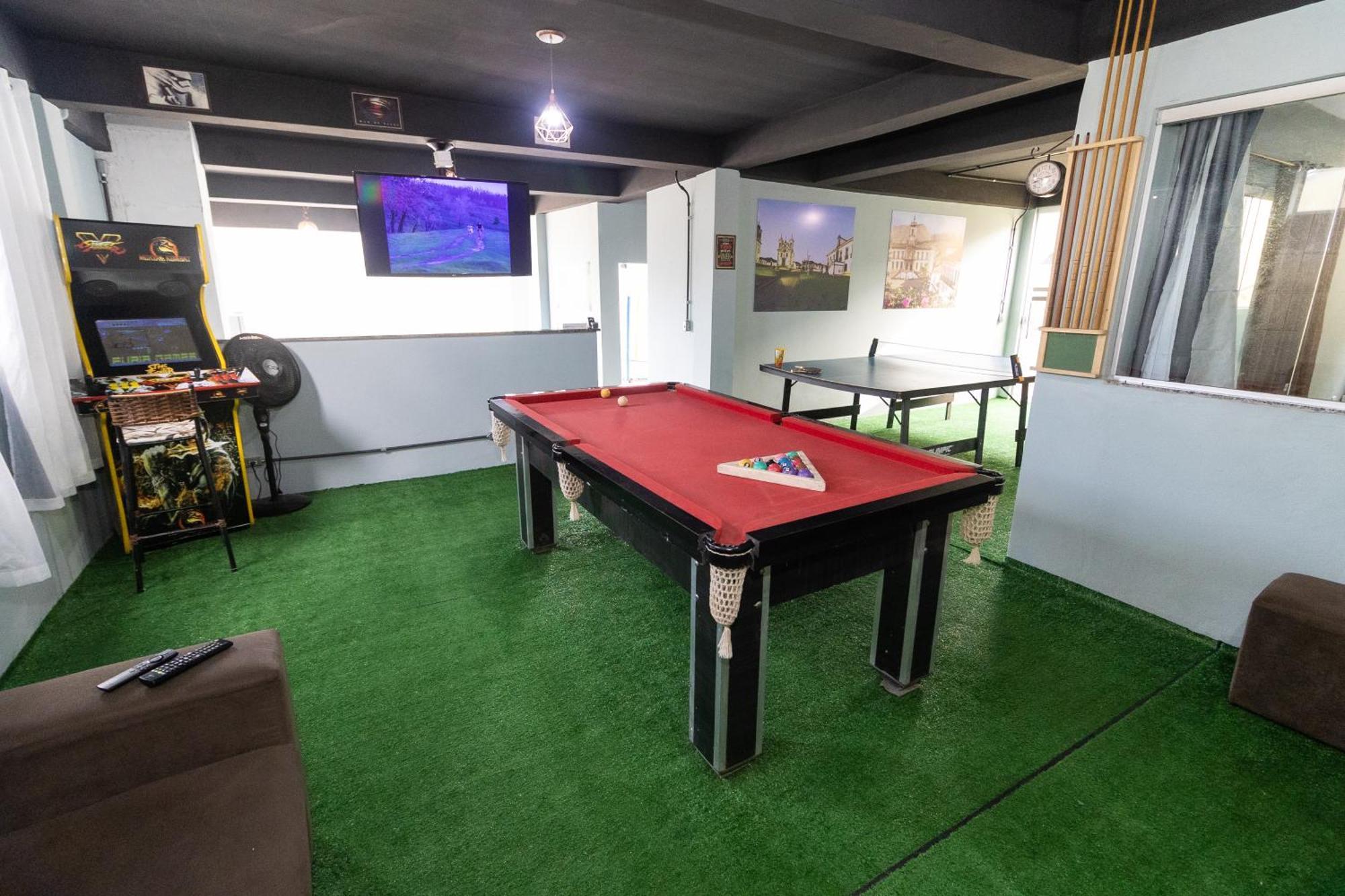 Ate 8 Hospedes, Linda Vista, Piscina, Salao De Jogos E Brinquedoteca オウロ・プレット エクステリア 写真
