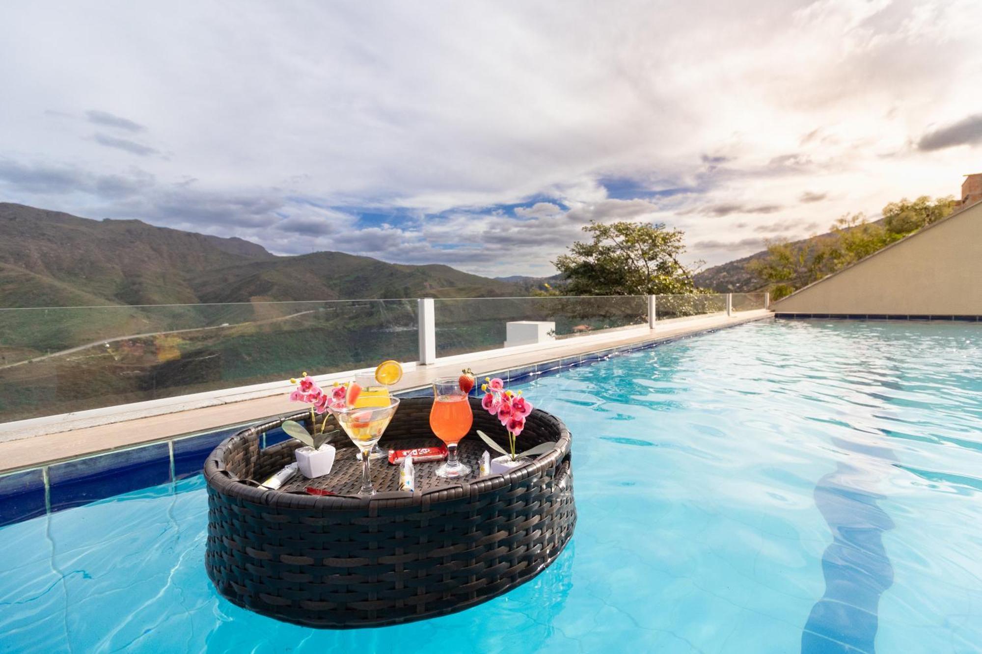 Ate 8 Hospedes, Linda Vista, Piscina, Salao De Jogos E Brinquedoteca オウロ・プレット エクステリア 写真